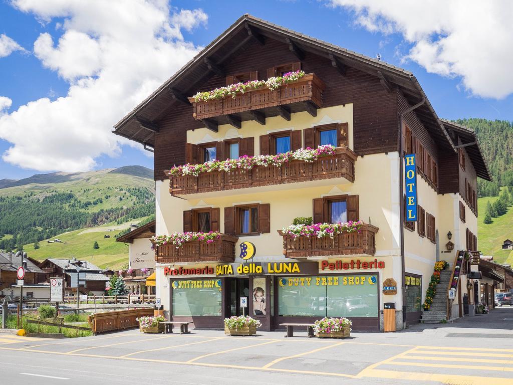 Hotel Baita Della Luna Livigno Exterior foto